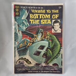 Voyage to the Bottom‎ of the Sea Gold Key Comics Richard Basehart May 1967 VTG